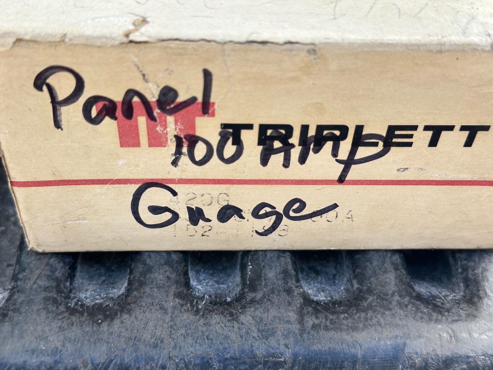 Triplett Model 420-G Panel Meter 0-100 D.C. Amperes