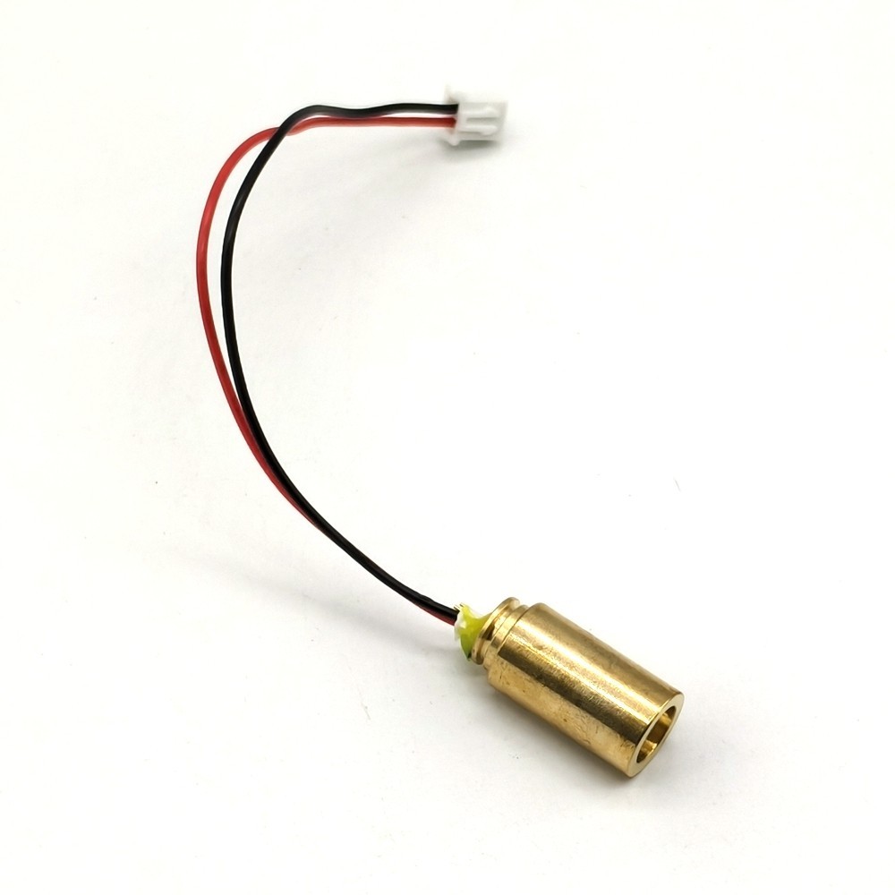 571nm 10mw Yellow spot Laser Module DC2V-12 * 21mm