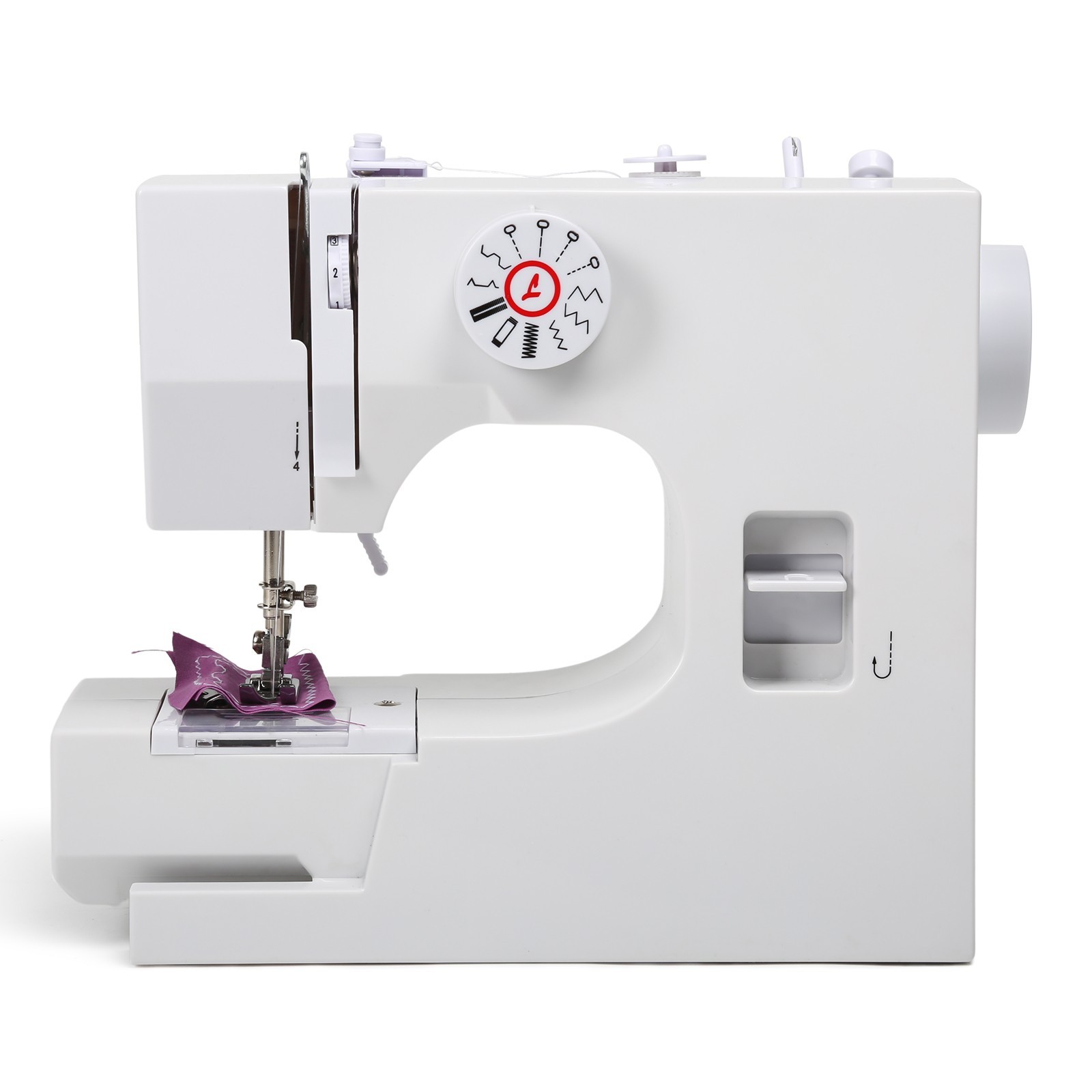 825A Multifunctional 12 Stitches Electric Mini Sewing Machine US Plug