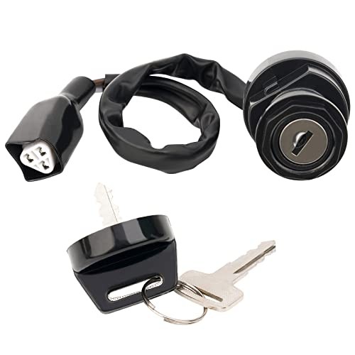Ignition Key Switch ‎27005-56719 Compatible with Kawasaki Brute Force 650 750