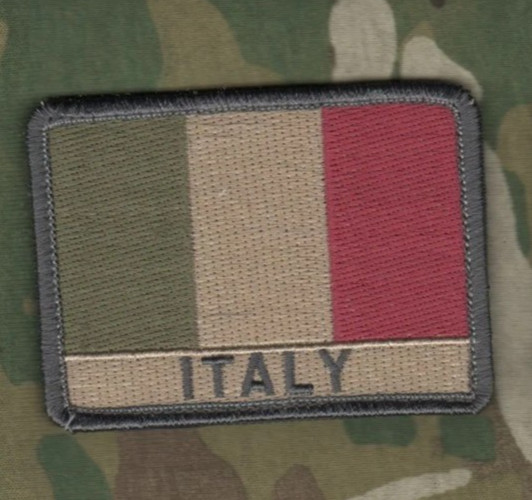 NATO ISAF JOINT SP OPS TASK FORCE JSOTF-A AFGHANISTAN KABUL vêlkrö FLAG: ITALY