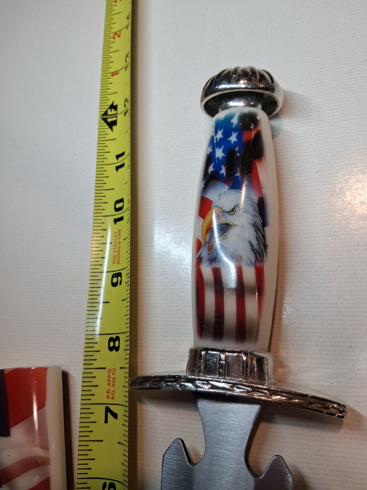 Bald Eagle decorative dagger with sheath