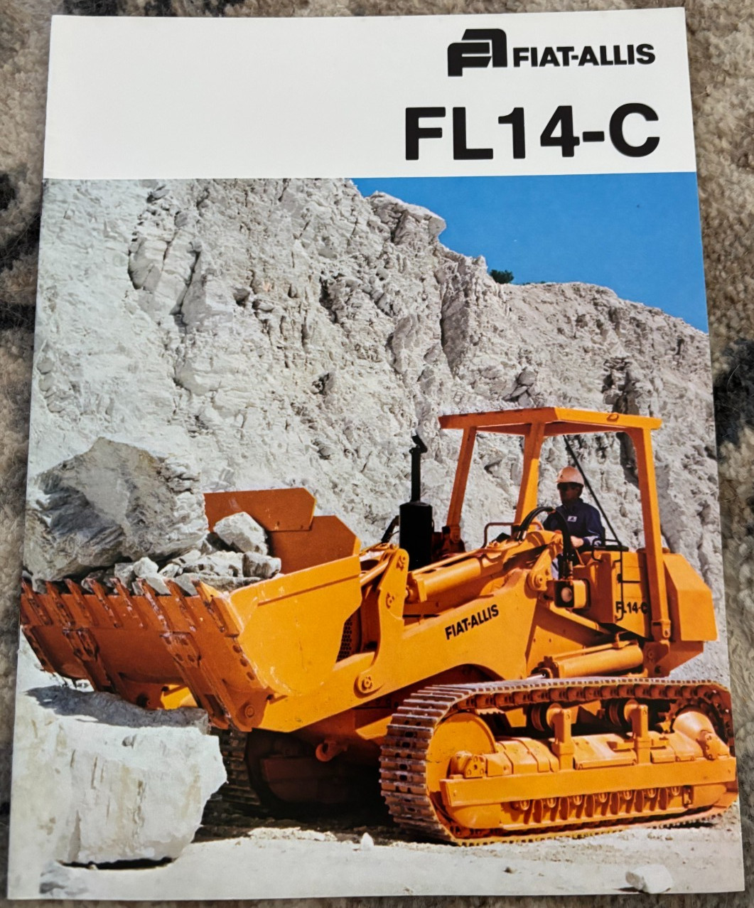 Fiat Allis FL-14C Crawler Loader Brochure AMIL25 Color