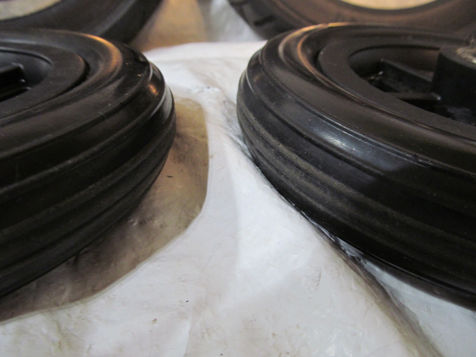 Front & Rear Wheels From Feather Chair Mobility Scooter