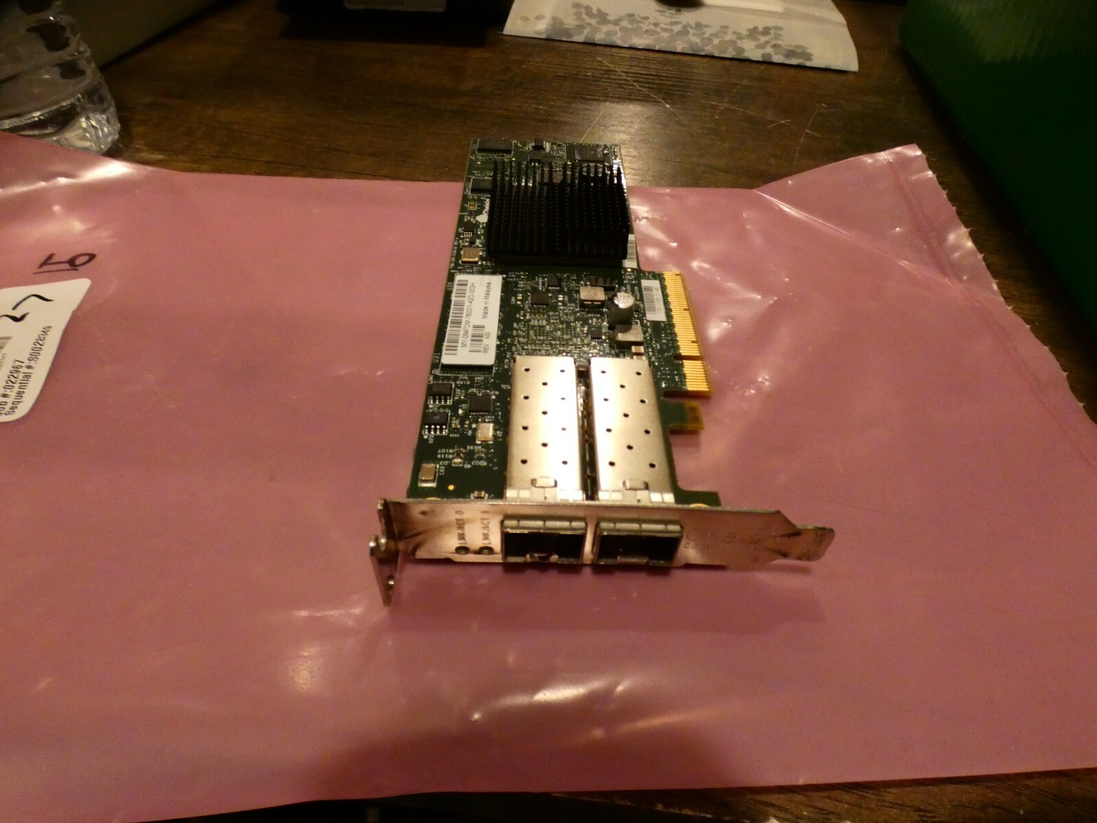 Genuine Dell Chelsio 110-1155-31 10GB Dual Port PCI-E FC 10GB/s SFP+ HBA 084FDM