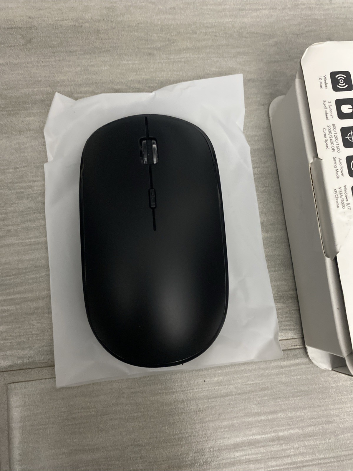 JoyAccess Wireless Mobile Mouse 2.4 GHz USB Receiver Sealed Brand New Black