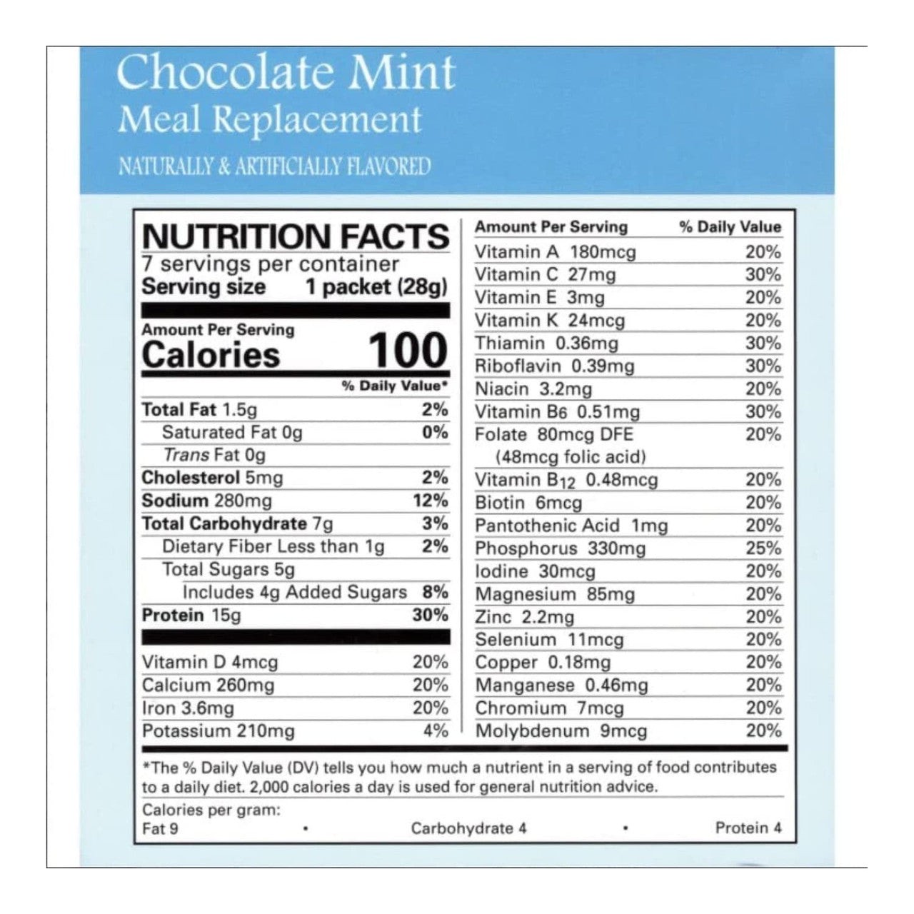 DPTG Chocolate Mint Pudding-Shake