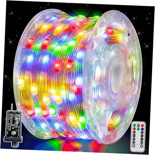 Christmas Lights Outdoor 1000LED 328FT Fairy Lights IP67 1000 LED Multicolor