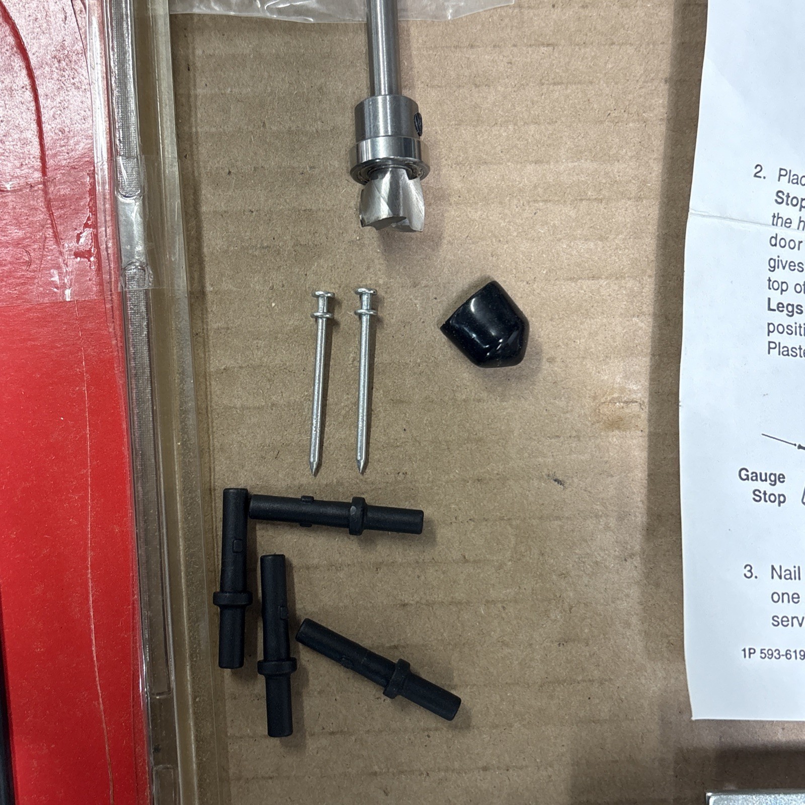 2 Pc. PORTER-CABLE 59370 Door Hinge Template & Craftsman Butt Template Set