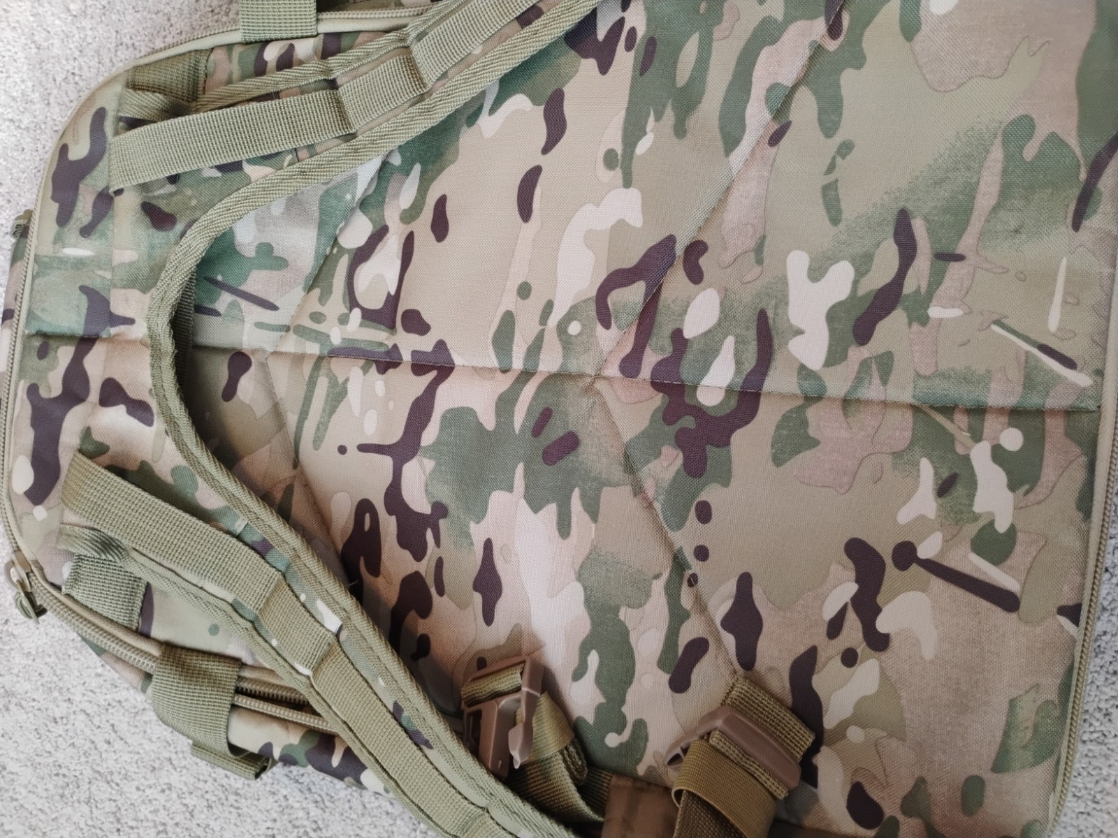 Camo 101st Airborne Division Eagle Strong Backpack, Missing Clip