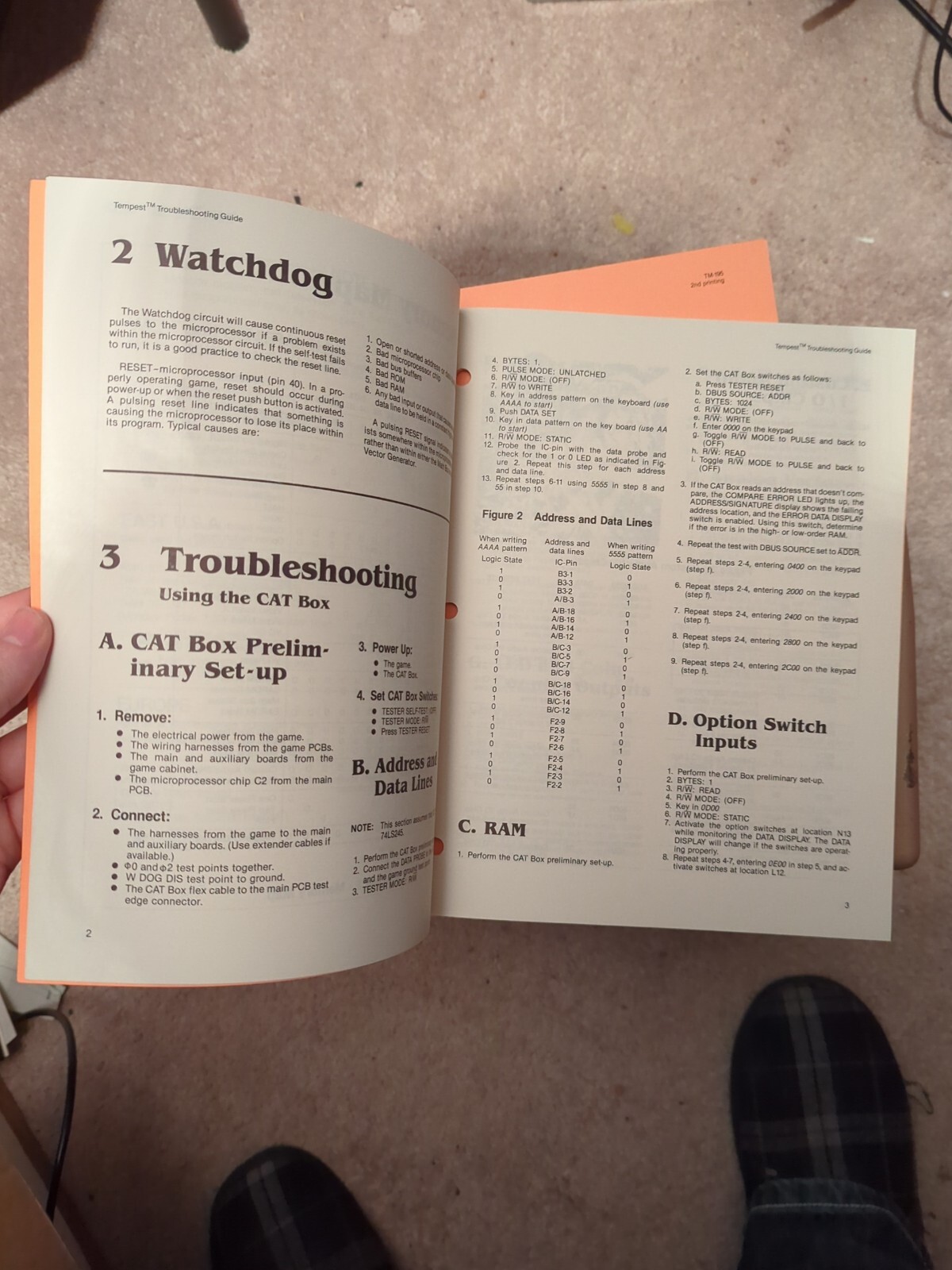 Tempest troubleshooting Guide For Arcade Board