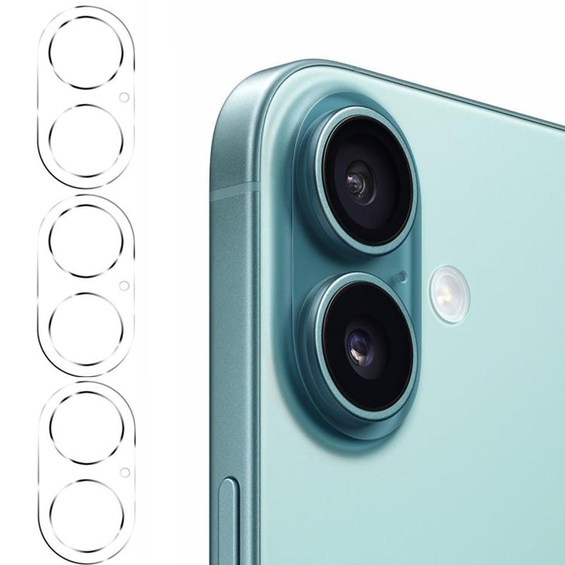 3 Pack Tempered Glass Camera Lens Protector For iPhone 17 Pro Max 17 Air 17 Pro