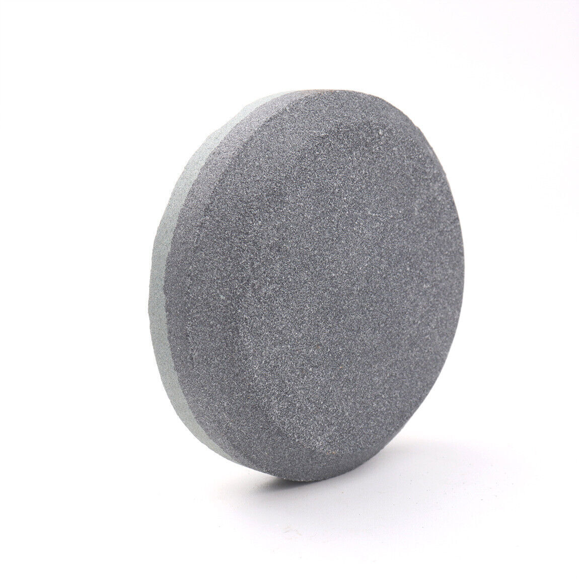 Round 2 Grit Sharpening Stone Axe Blade Edge Sharpener Bushcraft Puck Hand Tool