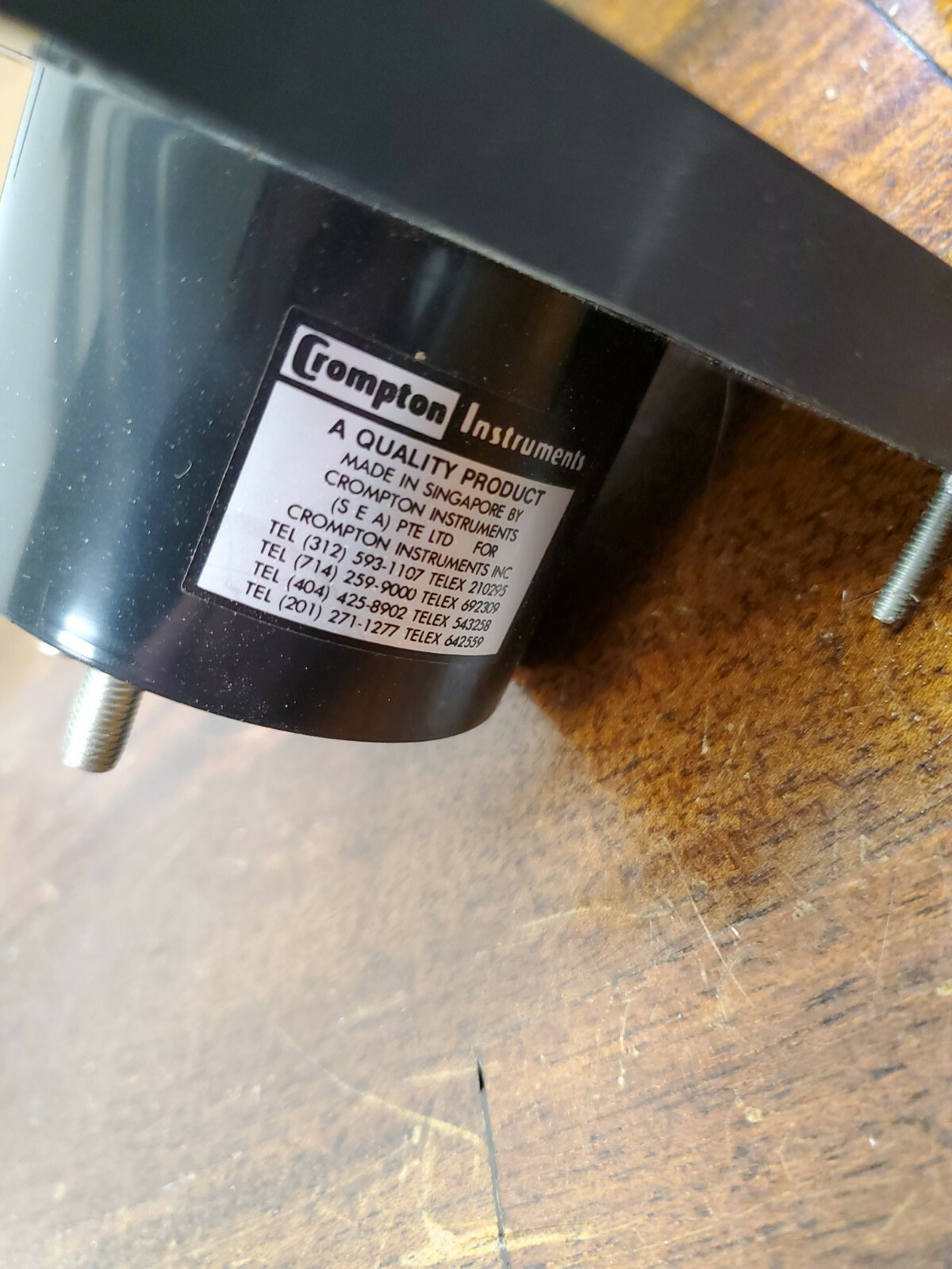 CROMPTON 237-02AA-LSSC-5A 0-400AC AMPERES METER NIB
