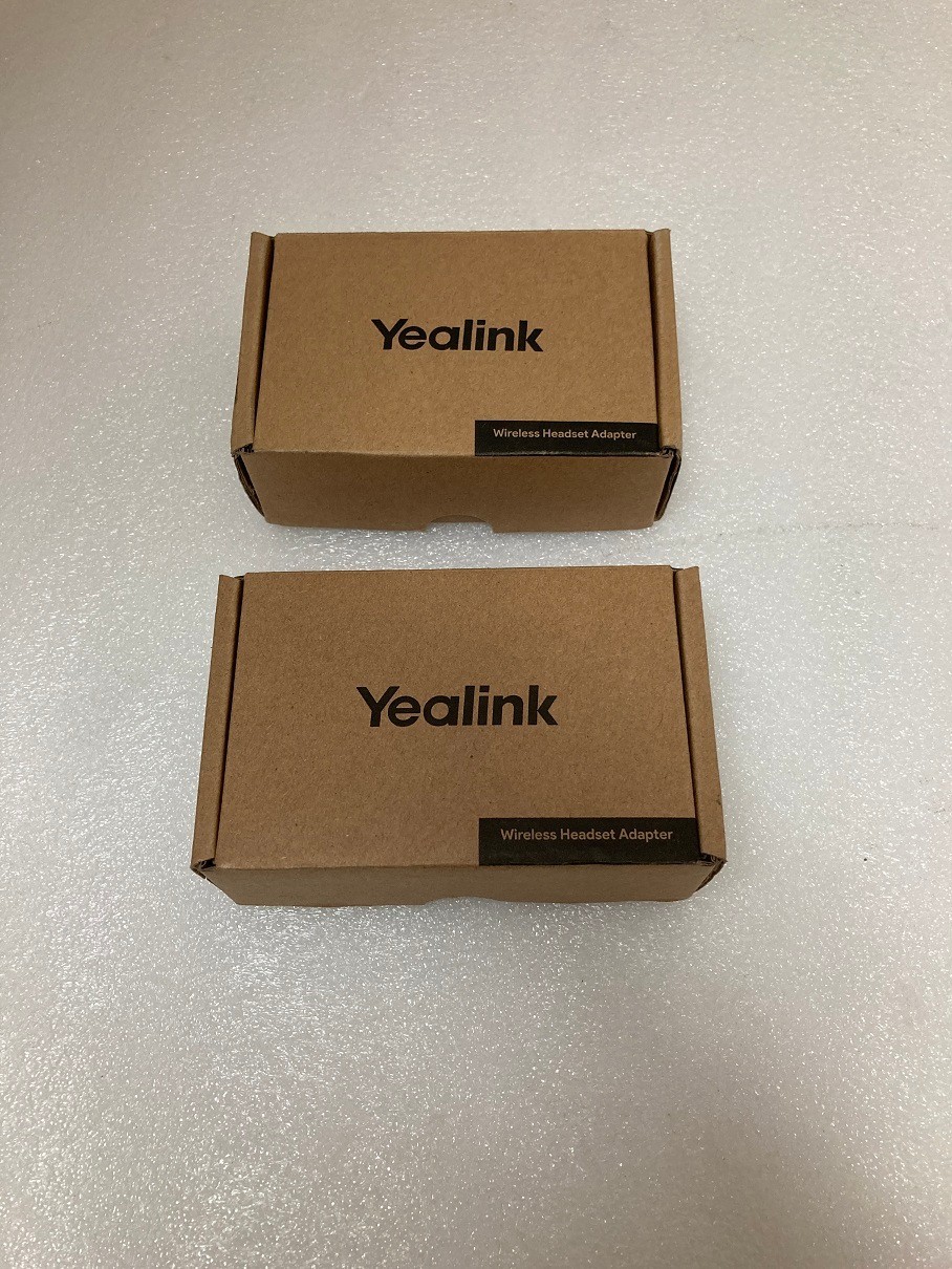 2 Yealink EHS60 Wireless Headset Adapter  New