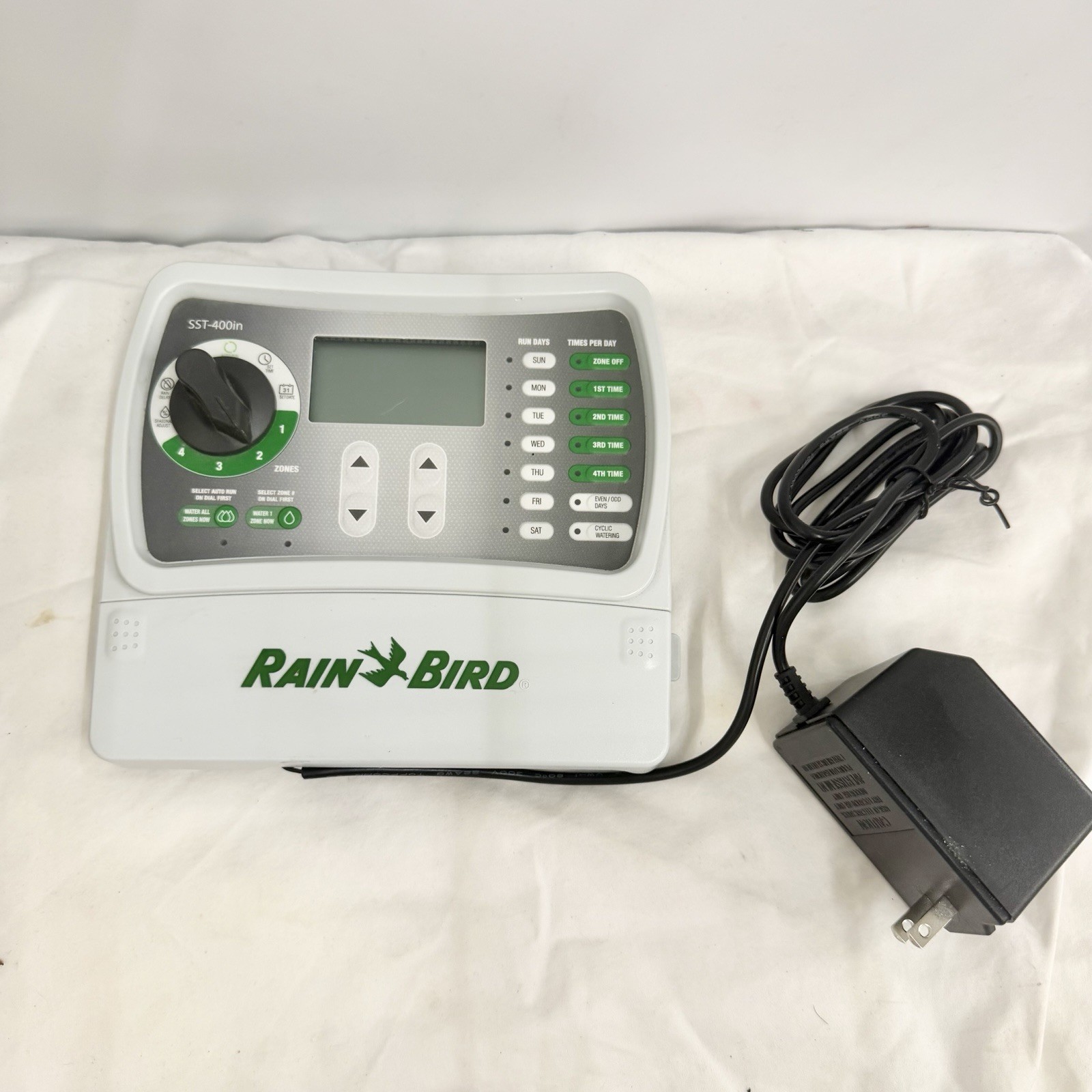 Rain Bird SST400IN 4-Station Indoor Controller SST Irrigation Timer Simple Set