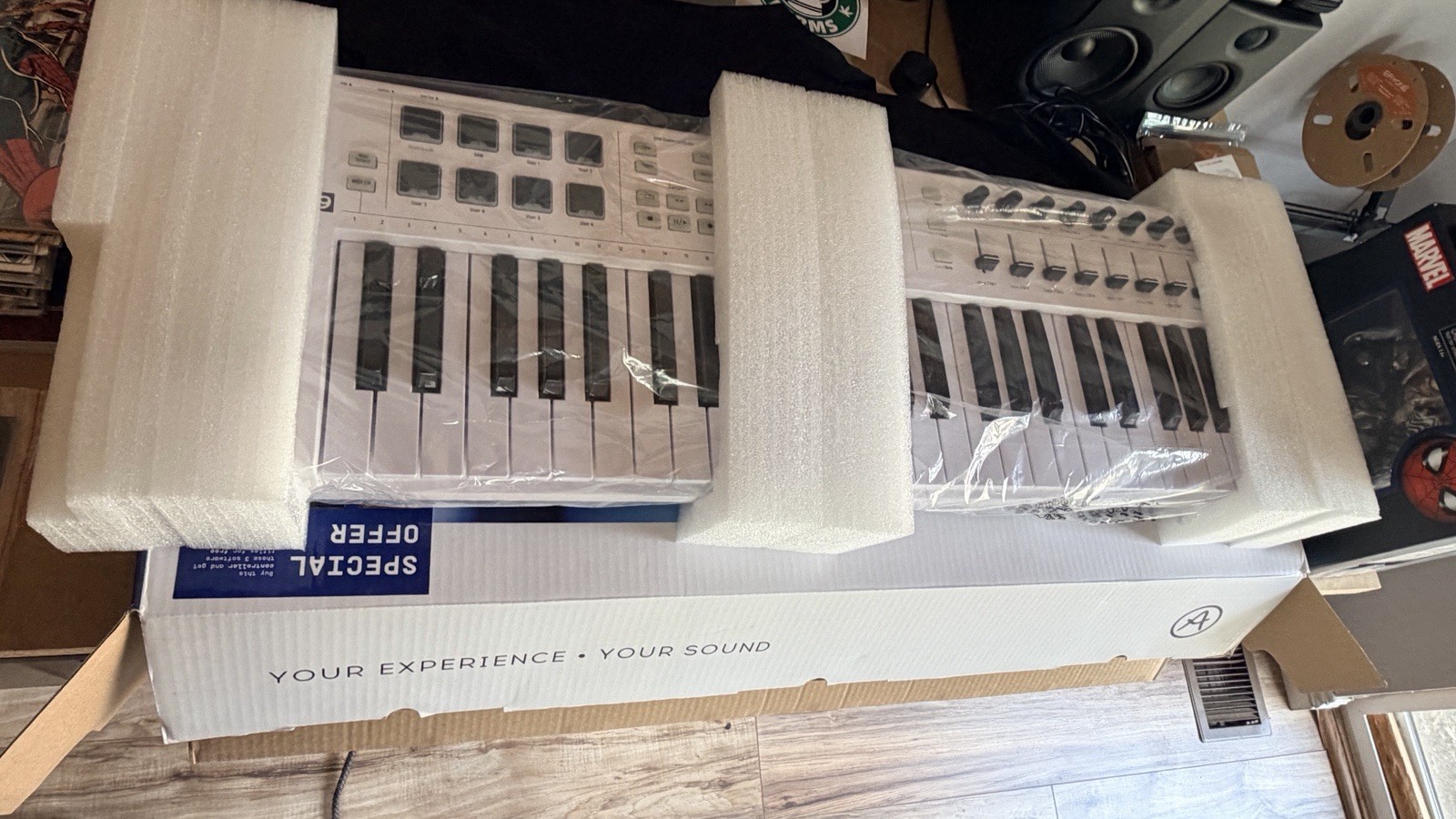 Arturia KeyLab 49 Essential 49 Key MIDI Controller Keyboard White