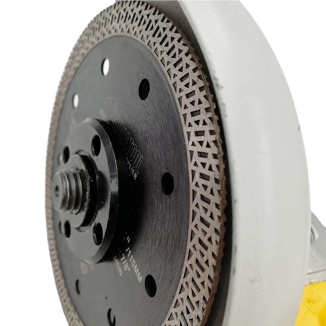 5pc Diamond Mesh Turbo Angle Grinder Saw Blade for Porcelain Tile 4.5''/115mm