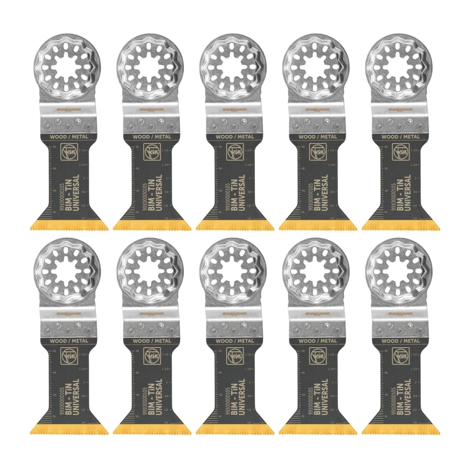 10 Pack of FEIN TITAN Coated Multi-Material Saw Blade - 99100000108
