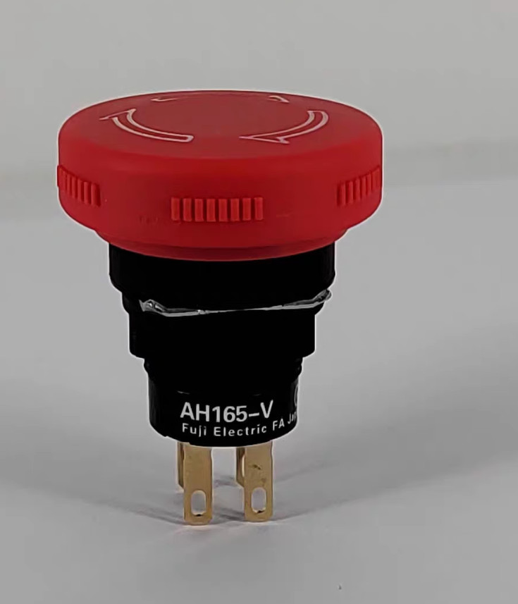 1PC New Fuji AH165-V Emergency stop button switch