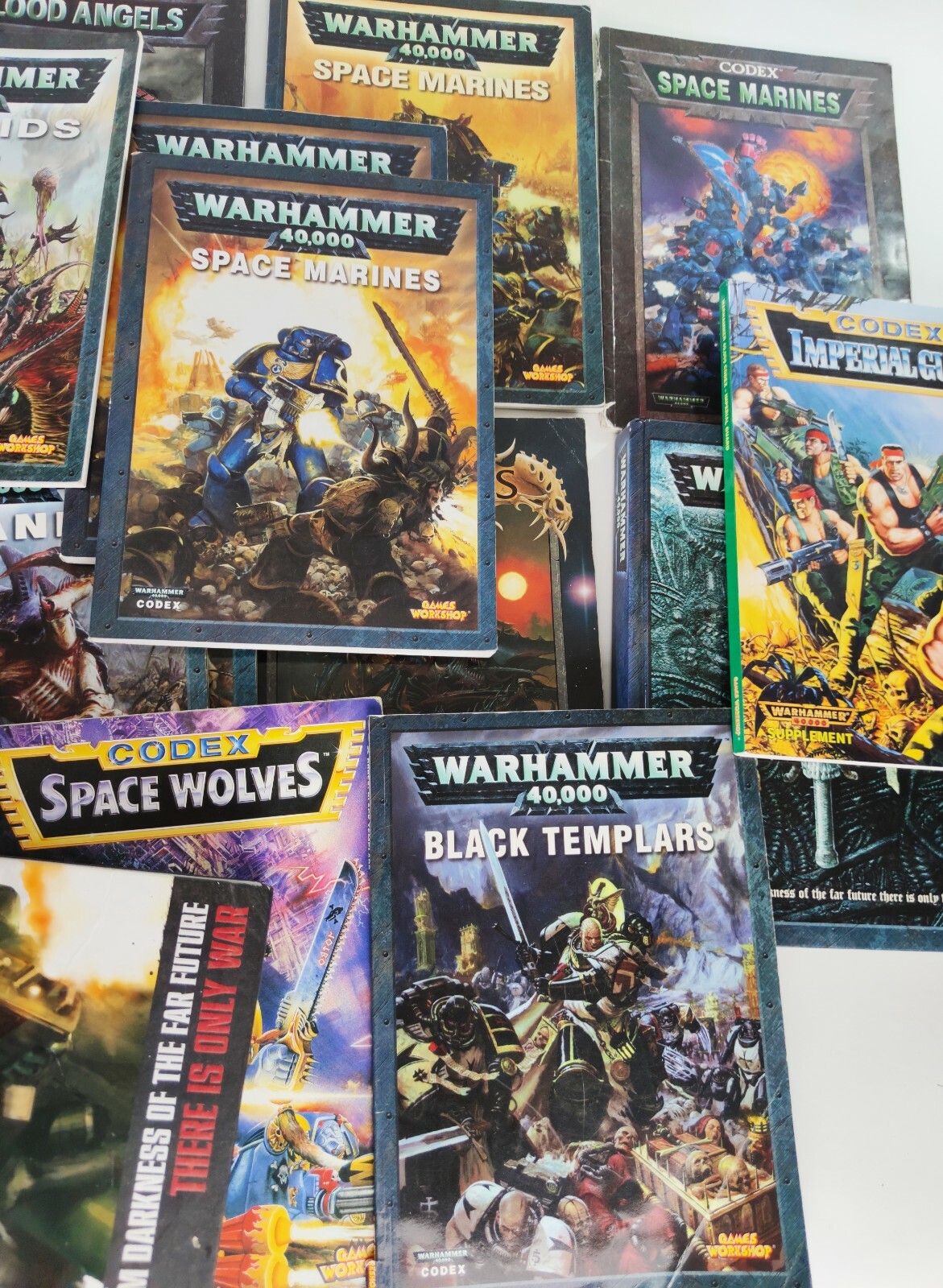 Warhammer 40k Codex Codexes Army Books Multilisting 2nd 3rd 6th editions