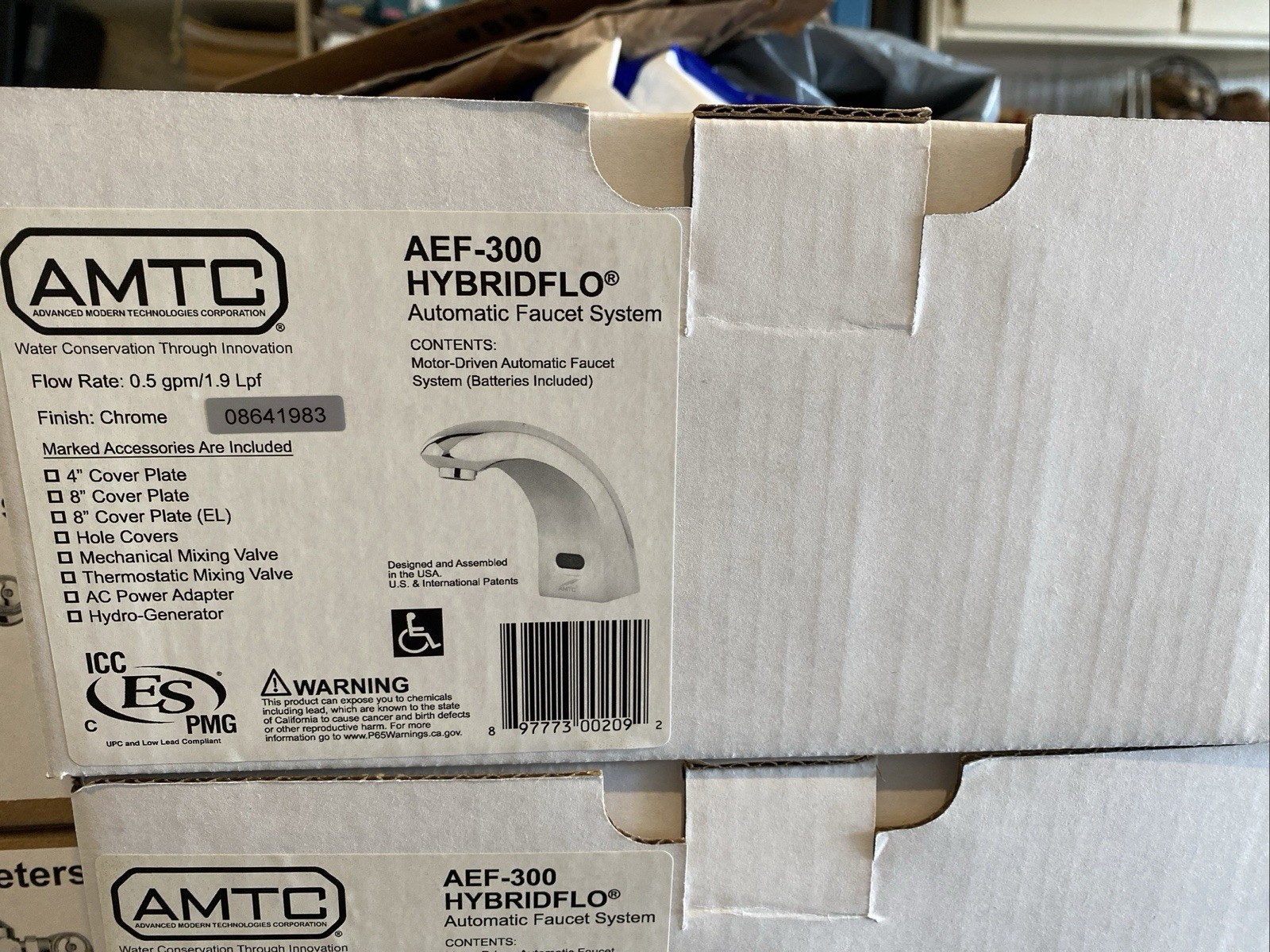 AMTC AEF-300 Hybrid Flo Automatic Faucet System New