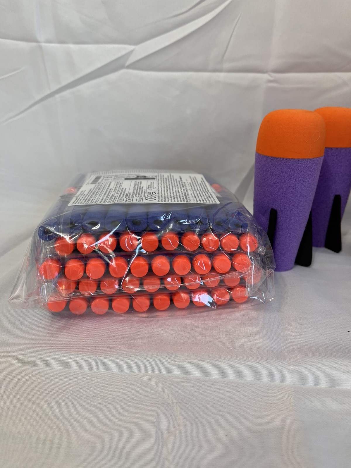 NERF READY TO PLAY LOT Fully Automatic Blasters Attachments Target Darts Modulus
