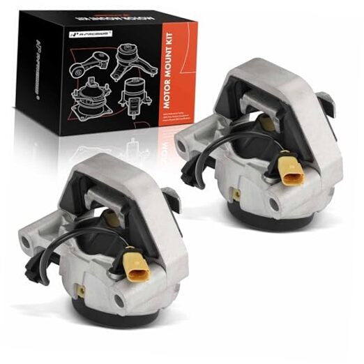 2PCS Front Left and Right Engine Motor Mount Kit Compatible with Audi A6