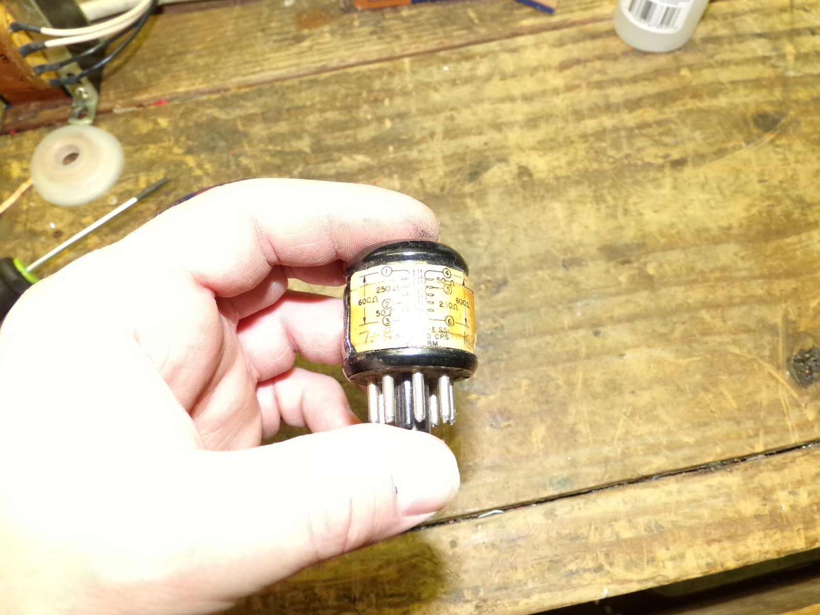 Vintage Plug-In Line Transforme 600-600 CT