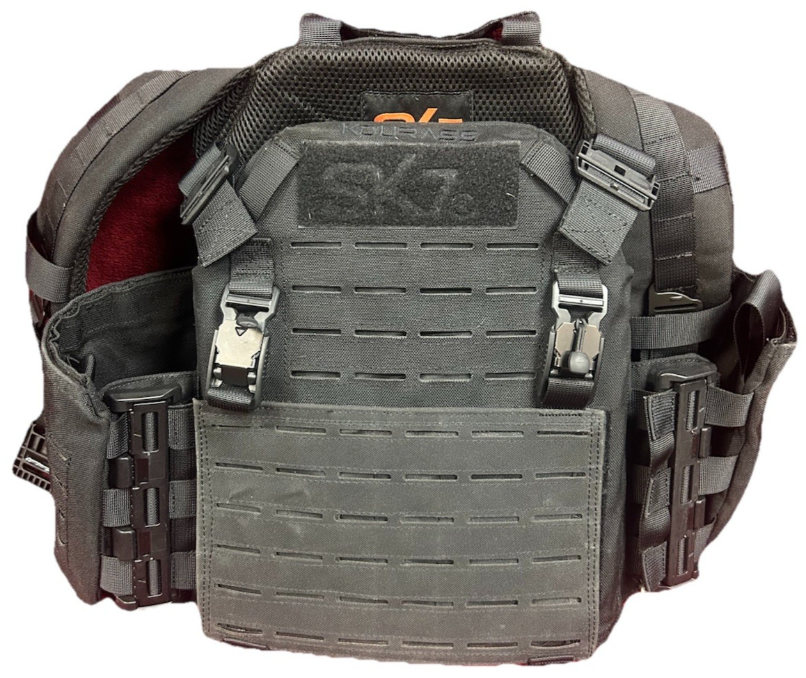 Sk7 Kourass Plate Carrier Black