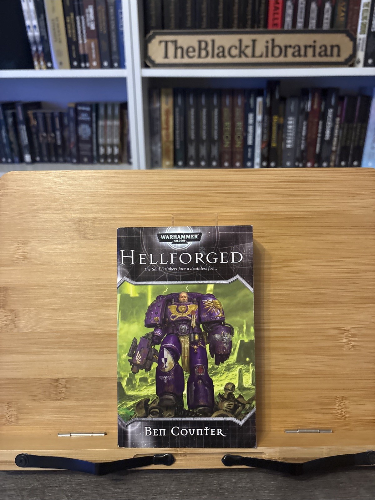 Hellforged | Warhammer 40K Soul Drinkers | Ben Counter | PB BL