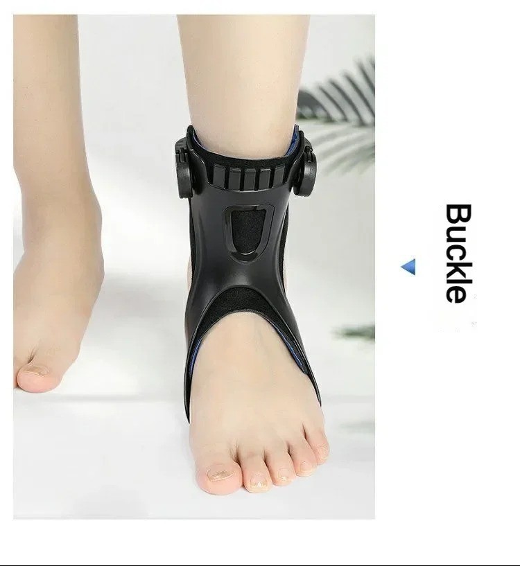 Drop Foot Brace AFO Leaf Spring Splint Ankle Foot Orthosis Support For Stroke