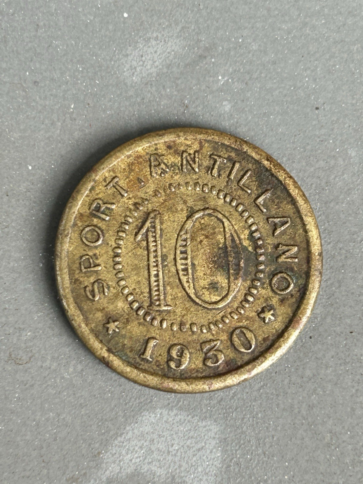 Rare Caribbean Token Coin