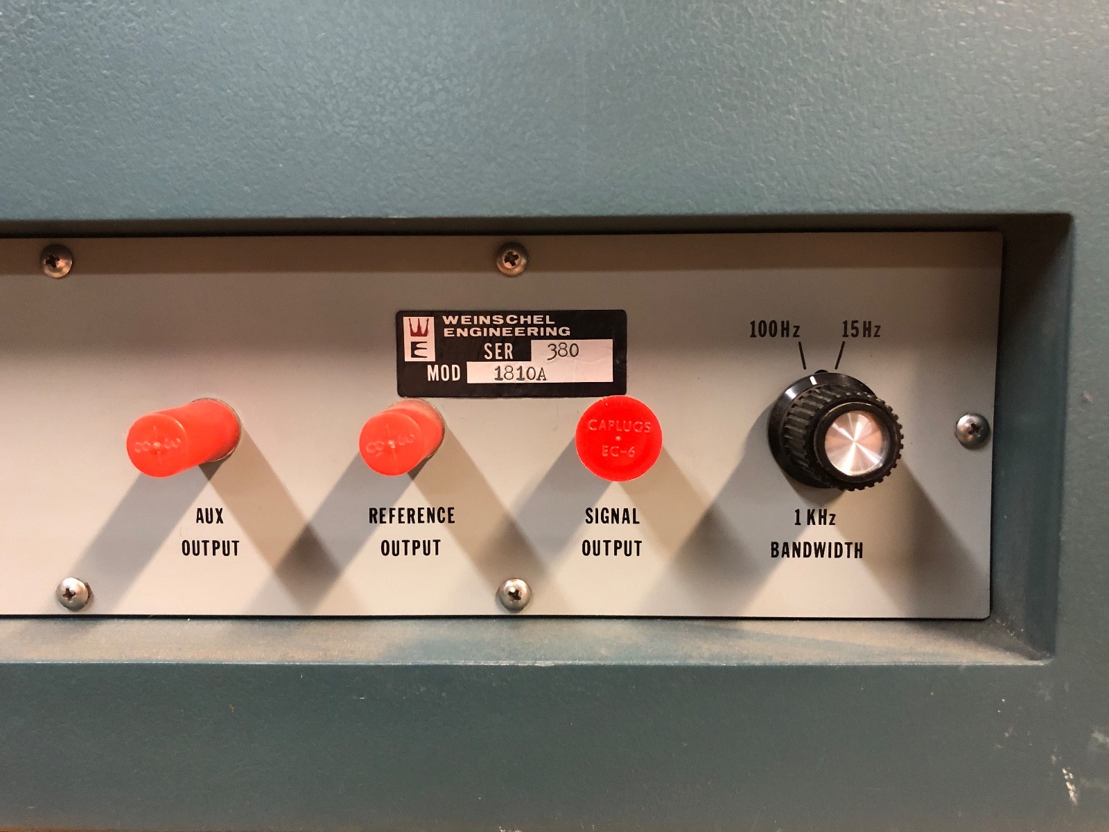 1A - Weinschel Engineering 1801A Stabilized RF Ratio Meter