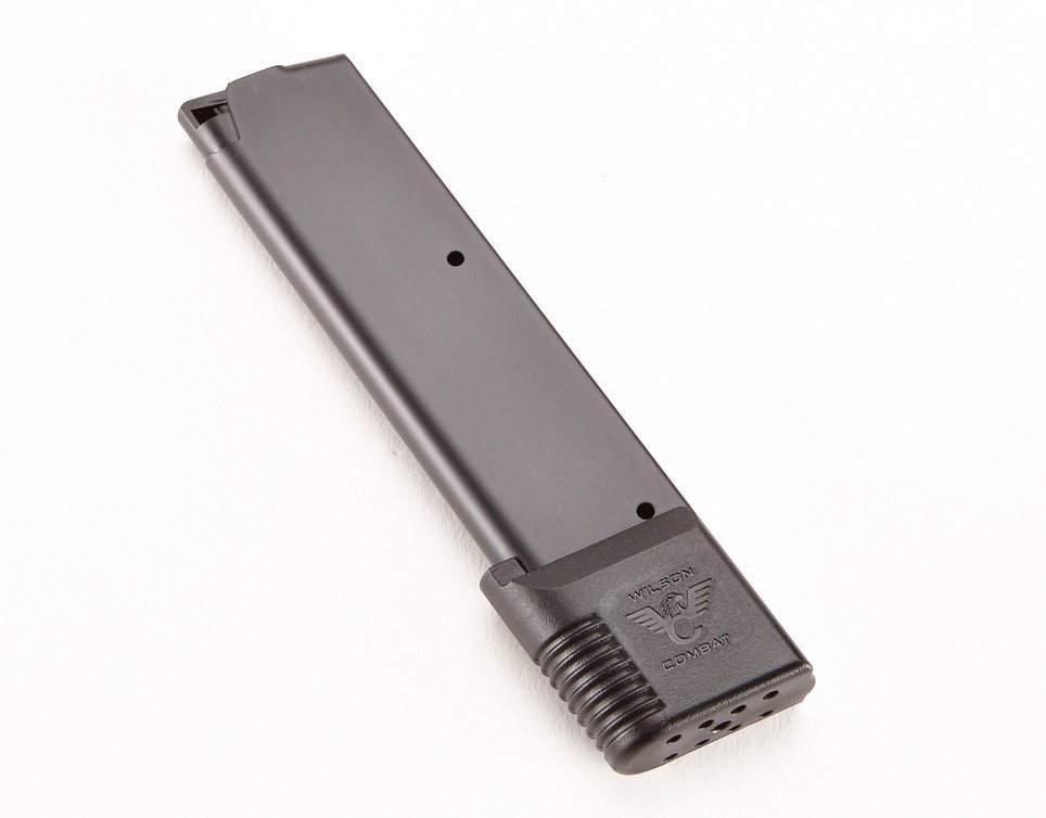 Wilson Combat 1911 Full-Size .45 10-Round Magazine Wrap-Around Base Pad - Black