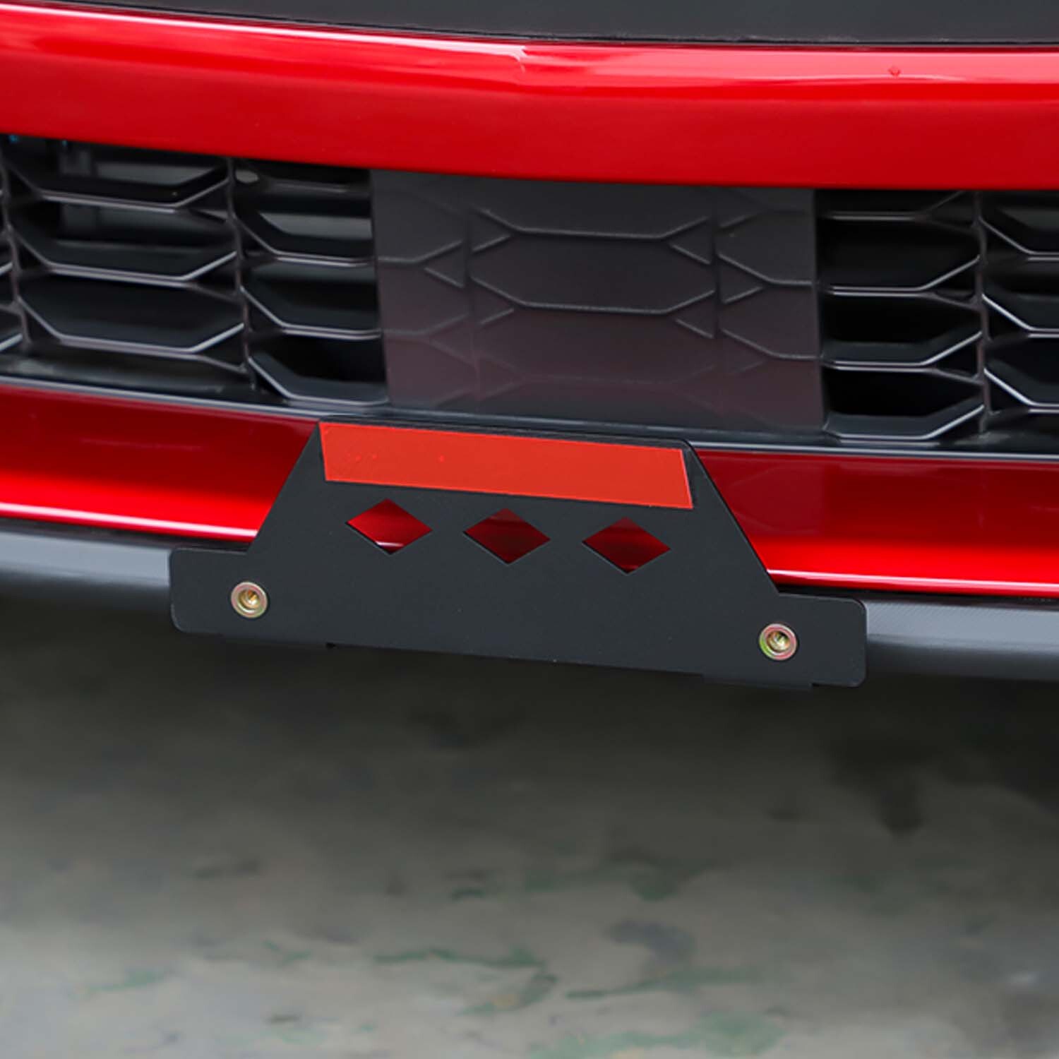 Front License Plate Frame Holde License Mount Bracket For Ford Mustang 2024-2025