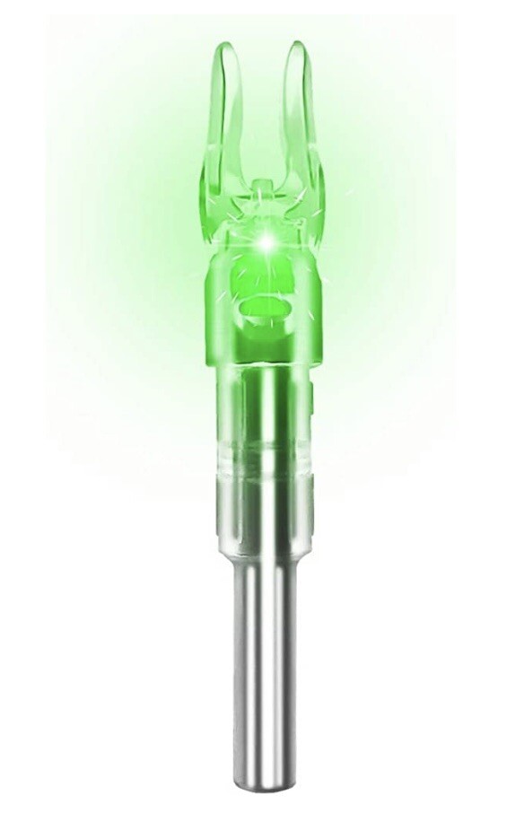 Lighted arrow nocks