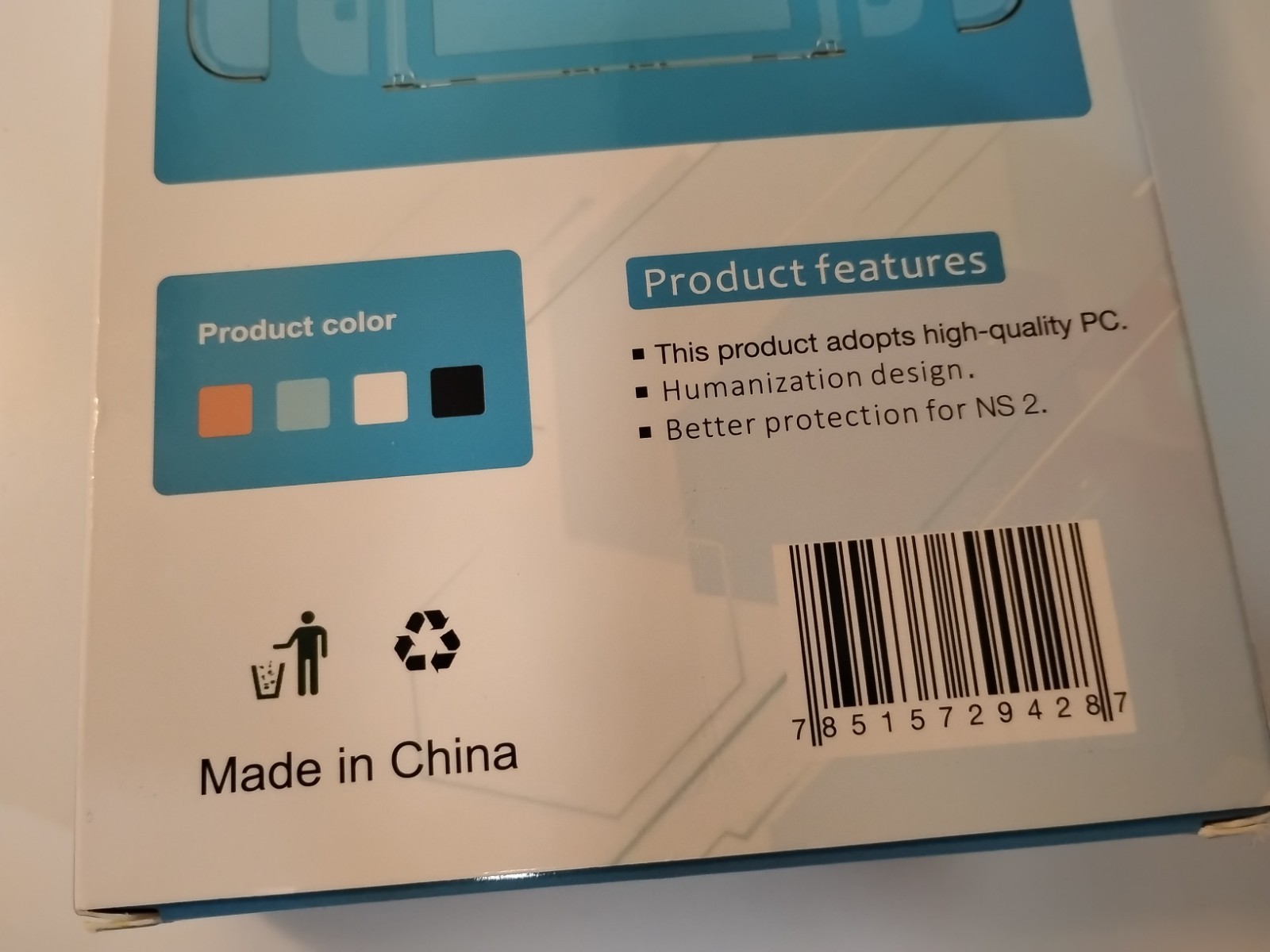 Hollow Crystal Protector For NS 2 console PC SW-LK0010