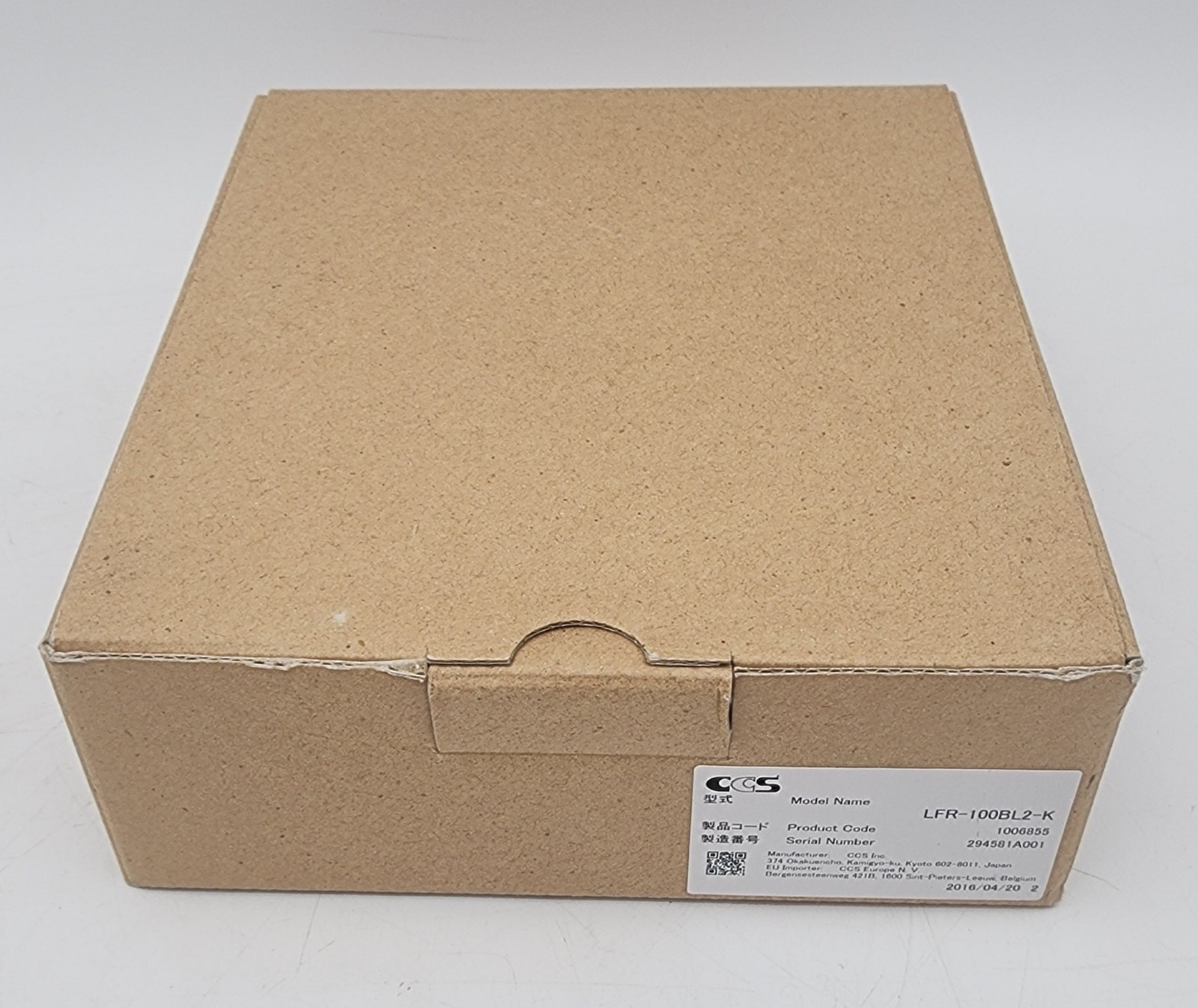 CCS LFR-100BL2-K Blue (470nm) OD 102mm x ID 33mm x H17mm 24V/4.6W *NDA AVAILABLE