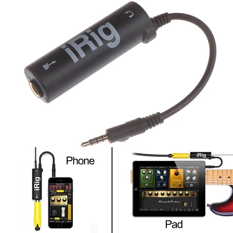 Guitar Interface Converter Replacement Guitar for Phone for A7Q68944
