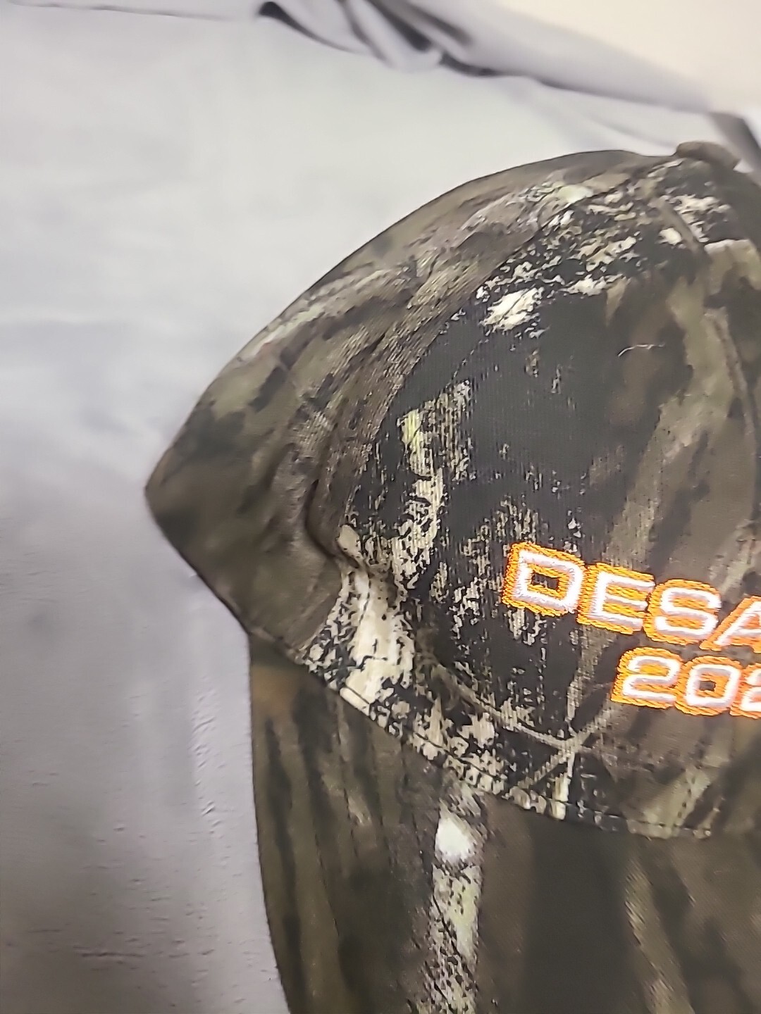 Ron DeSantis 2024 Hat Official Campaign Never Back Down CAMO Hat