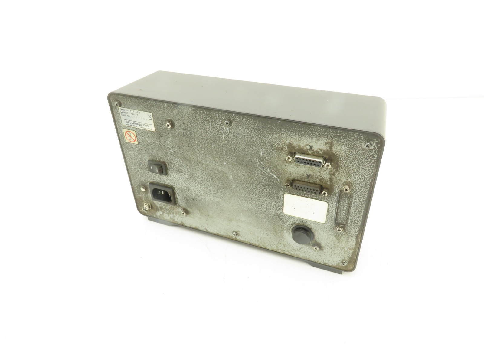 Mitutoyo KA-12 Digital Counter 2-Axis Display for Profile Projector 174-173A
