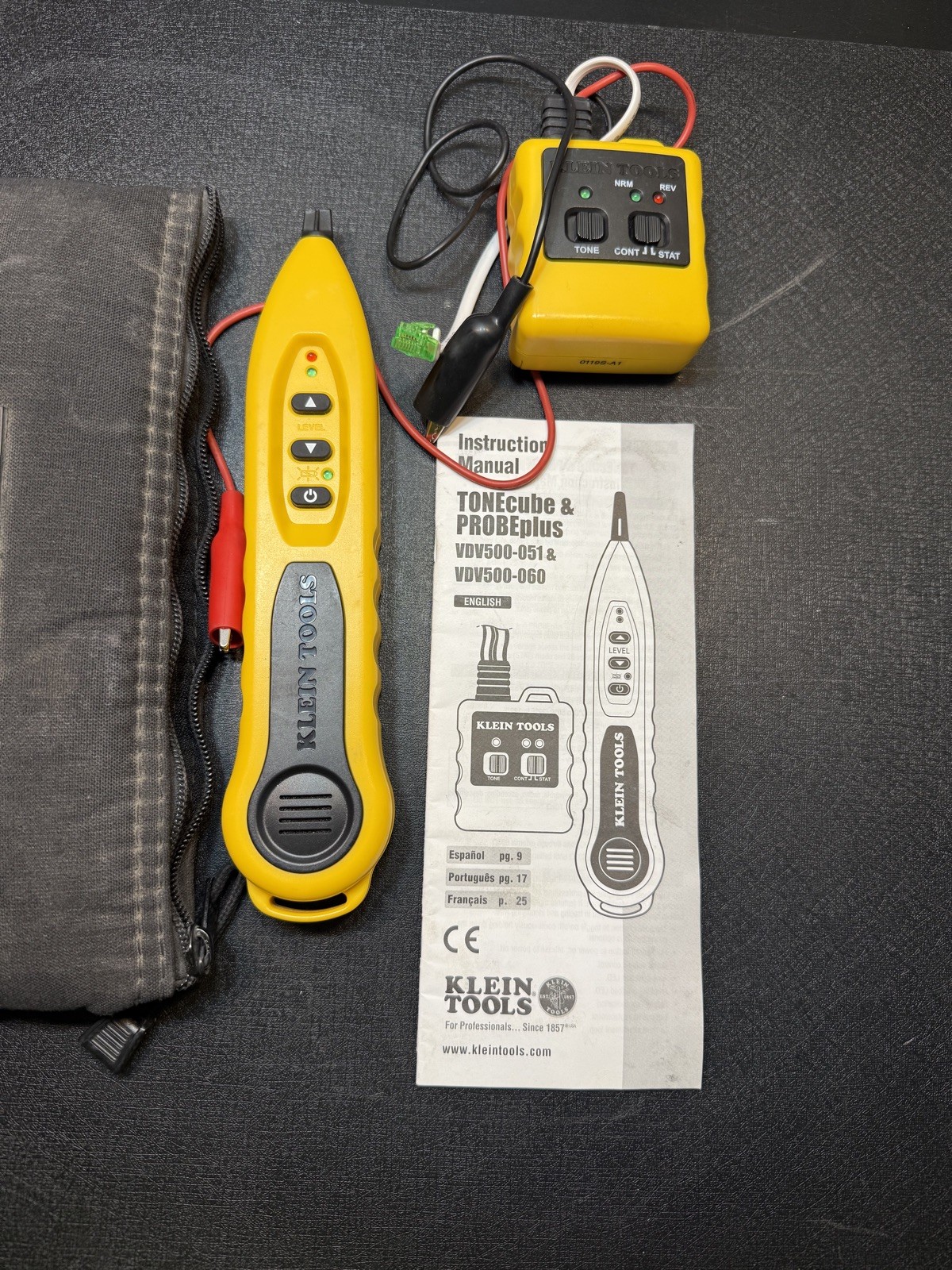 ꙮ Klein Tools Probeplus VDV500-060 & Tonecube VDV500-051