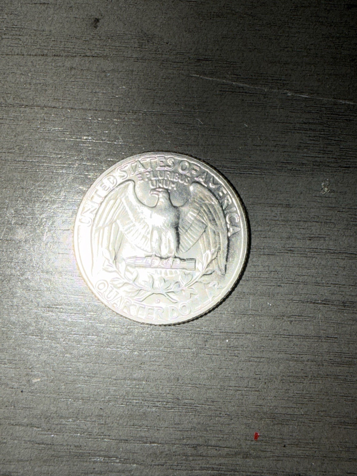 1961 Washington Quarter Silver 25C Coin Uncirculated Uncertified