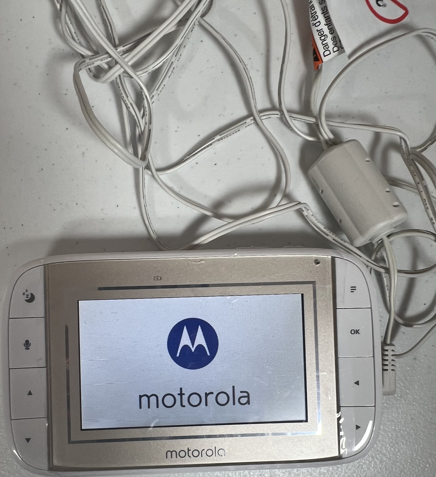 🍀 Motorola Baby Video MONITOR ONLY Parent Unit VM35-2 VM35-2XL w/ Charger! 🍀