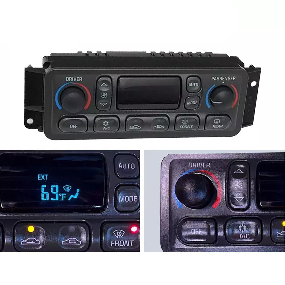 A/C Climate Control Module Panel 09352181 16256018 for Chevrolet Corvette 97-04
