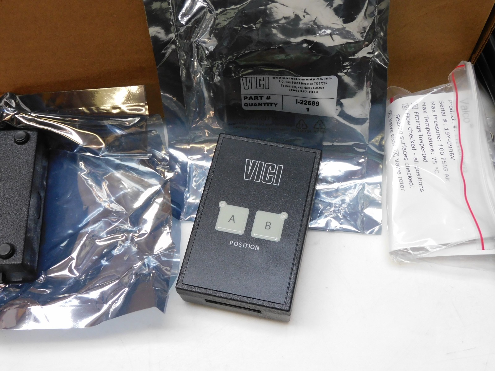 Vici Valco ETMA Two Position Microelectric Valve Actuator 6-Port E2CA