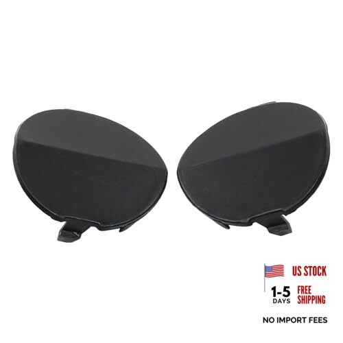 Rear Left and Right Bumper Towing Tow Eye Hook Cover Cap for Mazda 3 Sedan