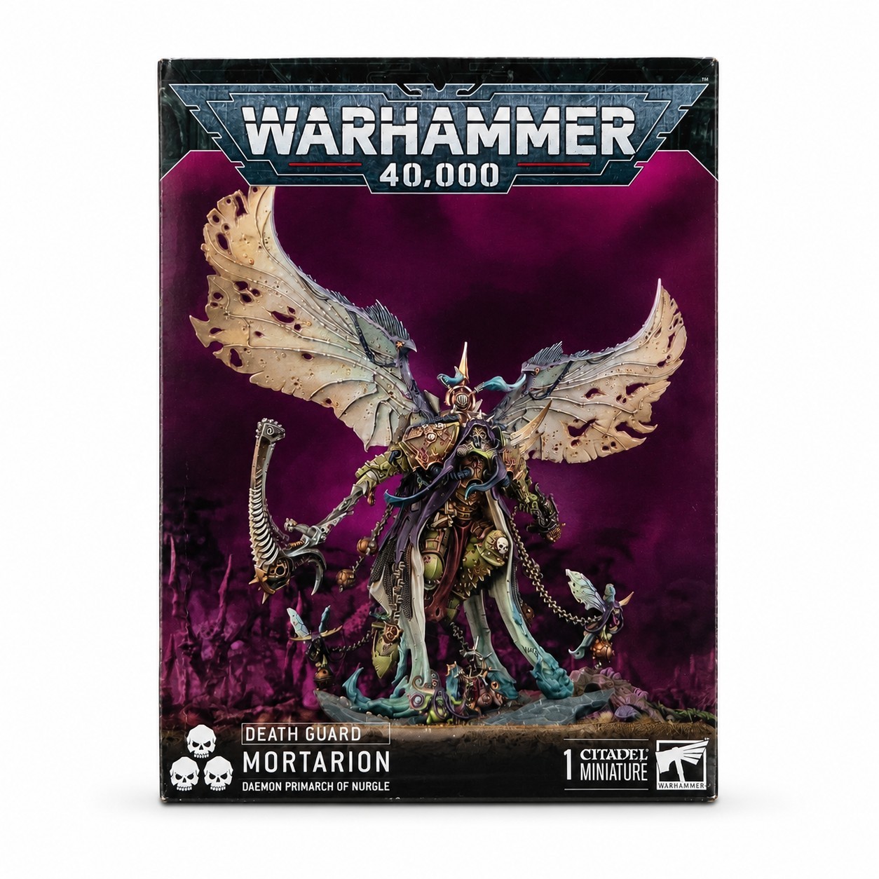 Death Guard Mortarion Daemon Primarch of Nurgle Warhammer 40K NIB