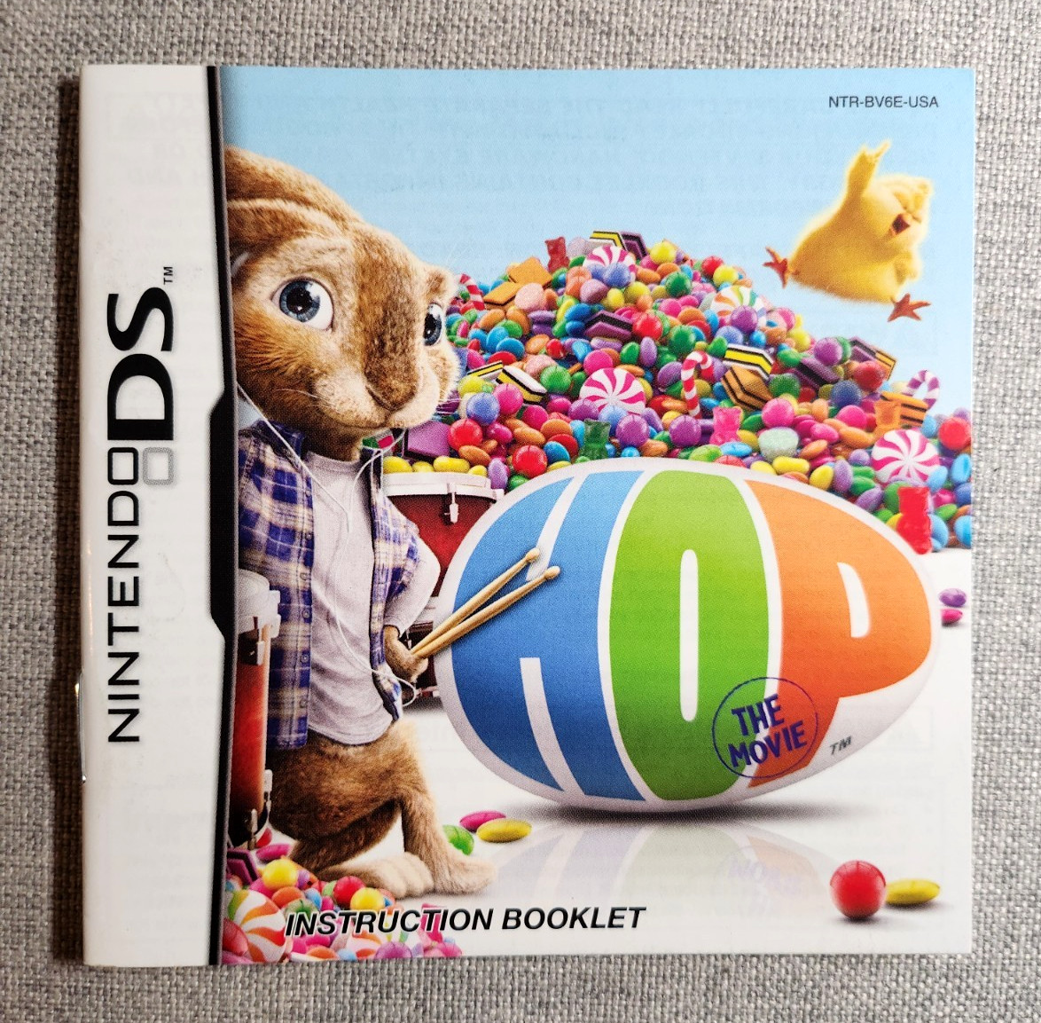 Hop The Movie Instruction Booklet - Manual Only - Nintendo DS